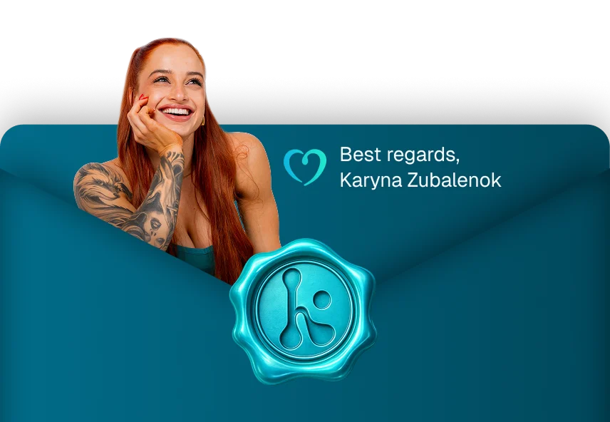 Karyna Zubalenok Sign-off